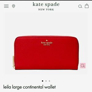 NWT Kate Spade Leila Large Continental Wallet